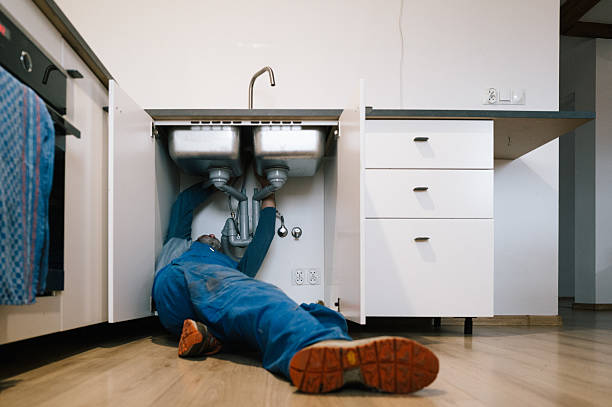 Professional Plumbing technician working in Yorkville, IL